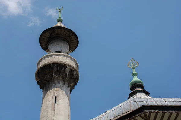Hobyar Cami Mecset Alacsony Szögletű Felvétele Isztambulban Törökországban — Stock Fotó