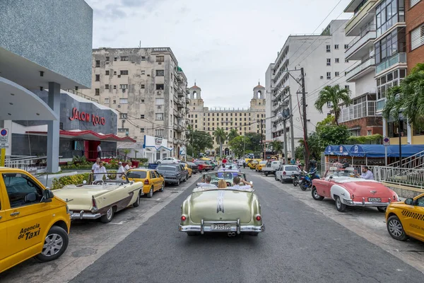 Habana Cuba Noviembre 2019 Primer Plano Las Calles Habana Con — Foto de Stock