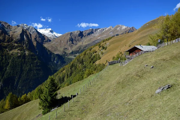 Avusturya Nın Osttirol Kentindeki Matrei Nin Yukarısındaki Hohe Tauern Ulusal — Stok fotoğraf