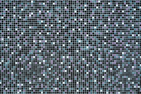 Moldura Completa Close Mosaico Feito Com Telhas Muito Pequenas Padrão — Fotografia de Stock