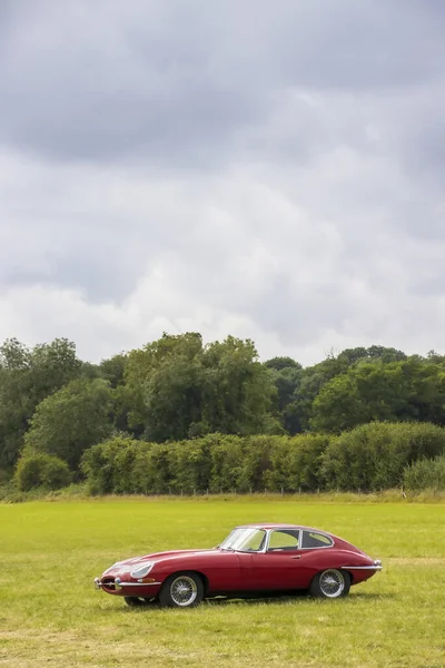 Old Warden United Kingdom Aug 2021 Vertical Shot Type Jaguar — Stock Photo, Image