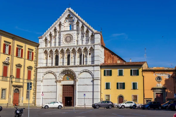 Pisa Italië Aug 2021 Een Oud Stadsgezicht Met Historische Santa — Stockfoto