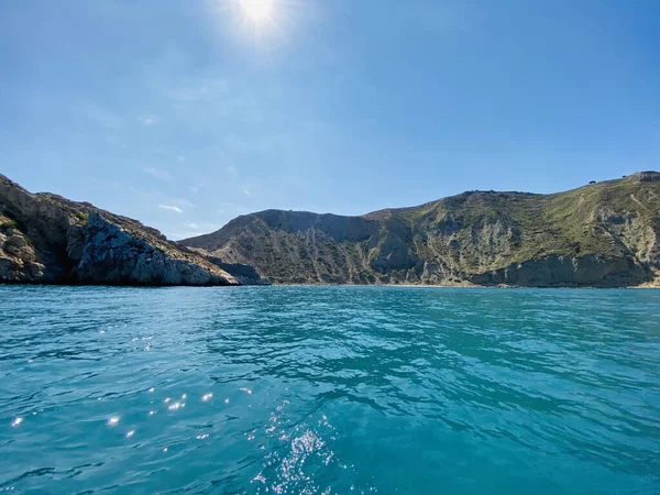 地中海のエル ジェバ市の岩の素晴らしい景色 — ストック写真