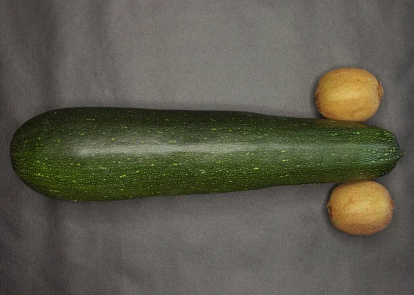 Fruits Shape Penis Fruit Form Penis Penis Fruit Big Long — Stockfoto