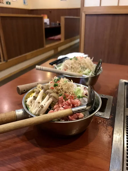 2019年4月6日 东京的日本老式快餐 — 图库照片