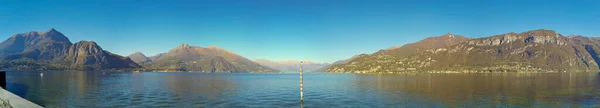 Una Vista Panorámica Del Lago Como 2017 Tomada Desde Bellagi —  Fotos de Stock