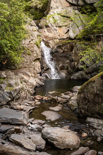 Piękne Ujęcie Wodospadu Lesie — Zdjęcie stockowe