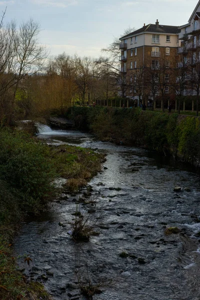 Dublin Irlanda Mar 2021 Uma Foto Panorâmica Parque Dartry Dublin — Fotografia de Stock