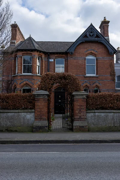 Dublin Irlande Mars 2021 Vue Panoramique Bâtiment Plein Appartements Maisons — Photo