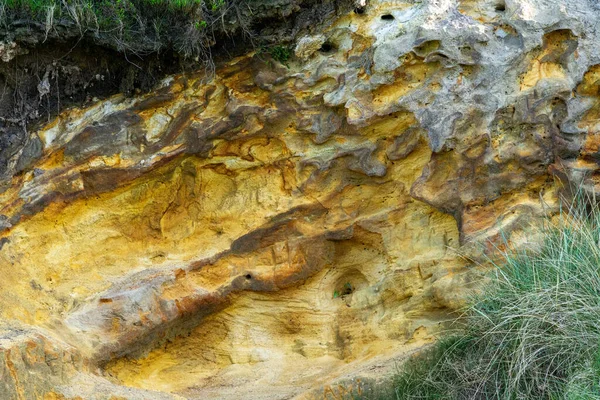 Konsistensen Fantastiska Sandstensformationerna — Stockfoto