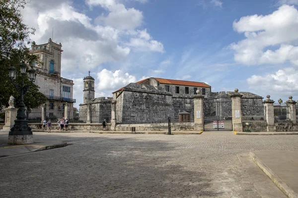 ハバナ キューバ 2020年2月6日 ハバナのカスティロ レアル フエルザという植民地時代の要塞の風光明媚なショット — ストック写真