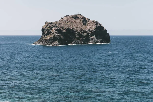 Roque Garachico Kis Sziget Északi Partján Sziget Tenerife Spanyolország — Stock Fotó