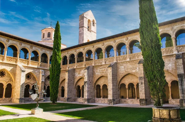 Valladolid Ισπανια Αυγούστου 2021 Μοναστήρι Και Καμπαναριό Του Μοναστηριού Cistercian — Φωτογραφία Αρχείου