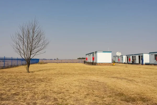 Johannesburg South Africa July 2021 Prefabricated Building Used Offices Rural — 图库照片