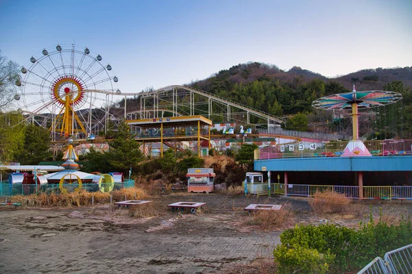 Gimhae Güney Kore Terk Edilmiş Bir Lunapark — Stok fotoğraf
