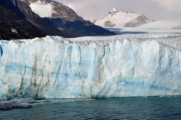 Frente Gelo Glaciar Perito Moreno Patagônia Argentina — Fotografia de Stock