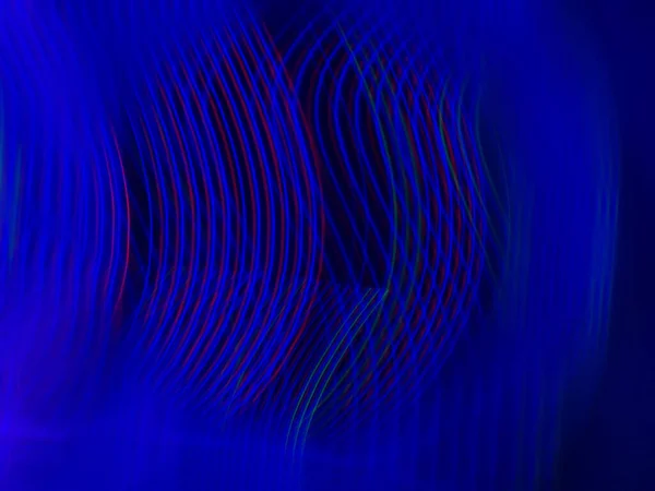 Neonowe Abstrakcyjne Światło Prowadzi Tło — Zdjęcie stockowe