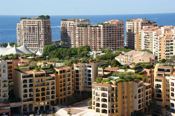 Monaco Monaco Αύγουστος 2011 Μια Κορυφαία Θέα Των Κτιρίων Του — Φωτογραφία Αρχείου