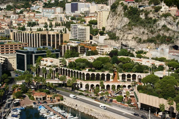 Monaco Monaco Αυγ 2011 Μια Κορυφαία Θέα Του Μονακό Αξιοθέατα — Φωτογραφία Αρχείου