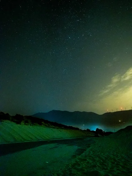 Beautiful Starry Sky Night — Stock Photo, Image
