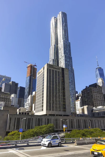 New York United States Jun 2019 Famous Spruce Street Tower — Stockfoto