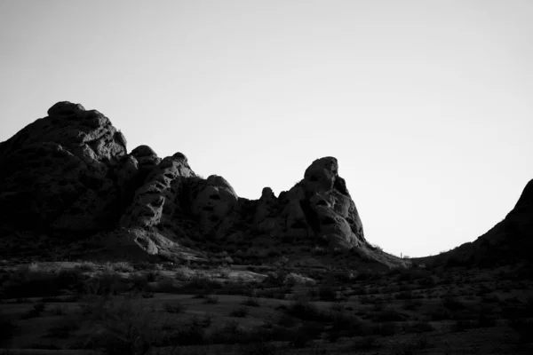 Pískovcová Skalní Formace Papago Parku Arizona Usa — Stock fotografie