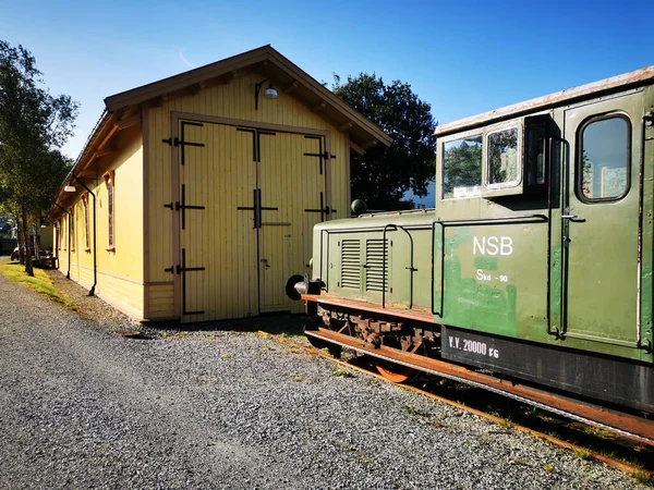 Garne Norvège Août 2021 Vieux Tracteur Quart Appelé Skd 214 — Photo