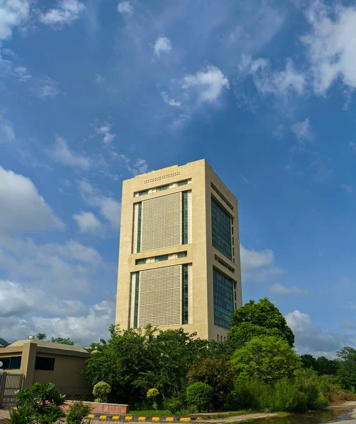 Islamabad Pakistan Lug 2021 Edificio Uffici Isolato Nella Blue Area — Foto Stock