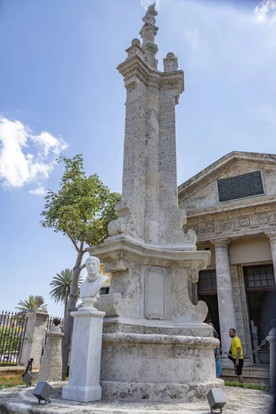 Havana Cuba Maio 2019 Templo Onde Colonizadores Espanhóis Encontraram Pela — Fotografia de Stock