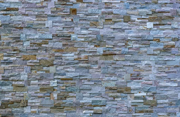 Dekoratif Taş Duvar Yüzeyinin Yakın Çekimi — Stok fotoğraf
