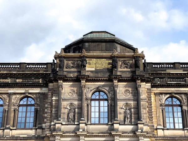 Dresden Allemagne Mars 2021 Bâtiment Vieille Ville Historique Dresde Zwinger — Photo