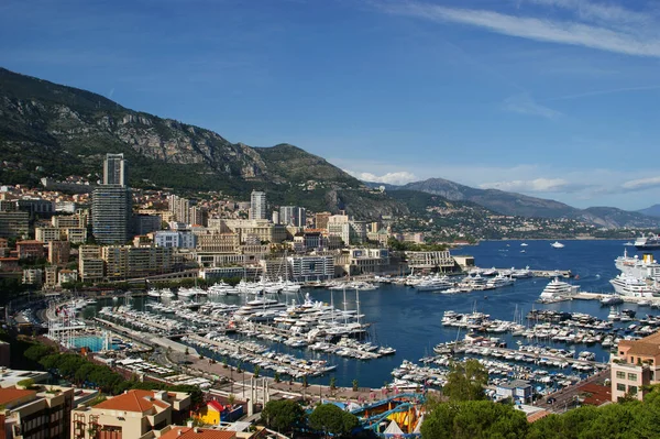 Monaco Monaco Aug 2011 Top View Shot Monaco Seeing City — 스톡 사진
