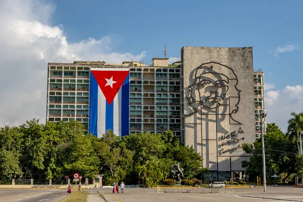 Havana Cuba Novembro 2018 Uma Bela Foto Edifício Cubano Telecomunicações — Fotografia de Stock