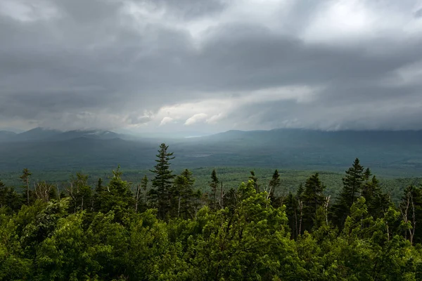 Una Vista Del Horizonte Lugar Natural Donde Está Océano Azul —  Fotos de Stock