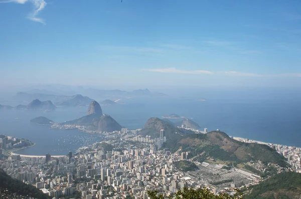 Una Vista Aérea Playa Botafogo Río Janeiro Brasil — Foto de Stock