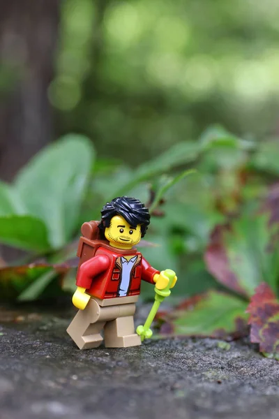 Greenville États Unis Août 2021 Gros Plan Une Figurine Lego — Photo