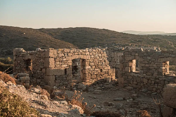 Las Ruinas Antiguo Edificio Piedra — Foto de Stock