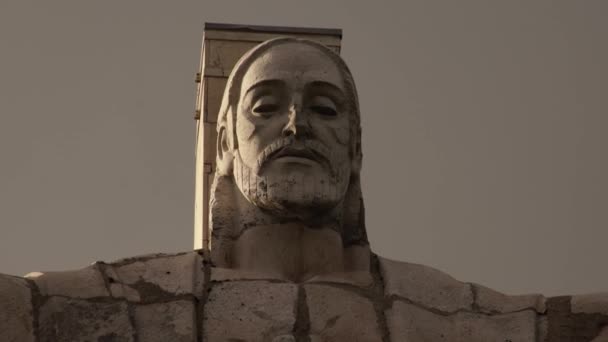 Die Statue Der Stadt Der Hauptstadt Des Staates Israel — Stockvideo