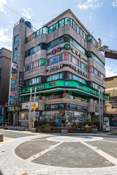 Ulsan Korea Zuid Aug 2021 Een Verticale Opname Van Ulsan — Stockfoto