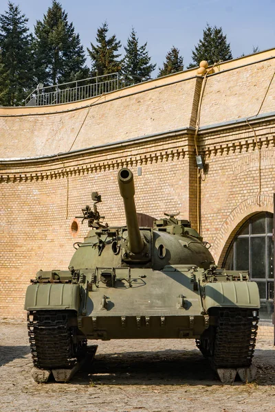 Poznan Polsko Března 2018 Předek Starého Válečného Tanku Muzea Parku — Stock fotografie