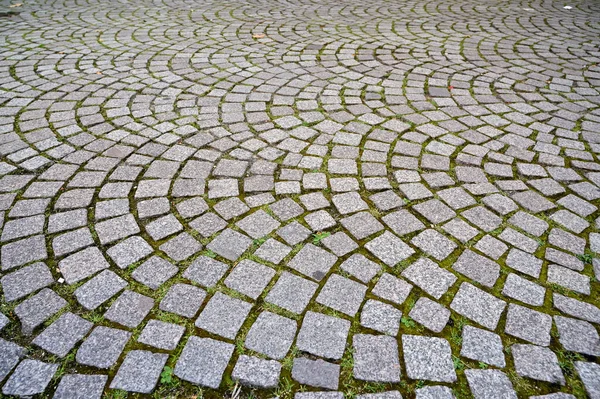 Geometrisches Muster Einer Straße Fotografiert — Stockfoto