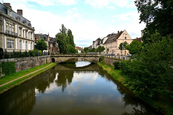 Petite France Strasbourg Történelmi Része — Stock Fotó