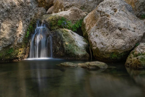 Trasa Podél Řeky Guadalevin Ronda Malaga Příroda — Stock fotografie