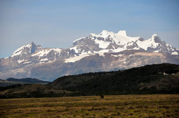 Κορυφή Του Monte Balmacedo 2035 Παταγονία Χιλή Κορυφή Έχει Αναρριχηθεί — Φωτογραφία Αρχείου