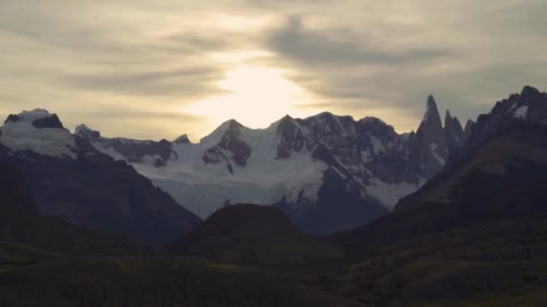 Piękny Krajobraz Gór — Wideo stockowe