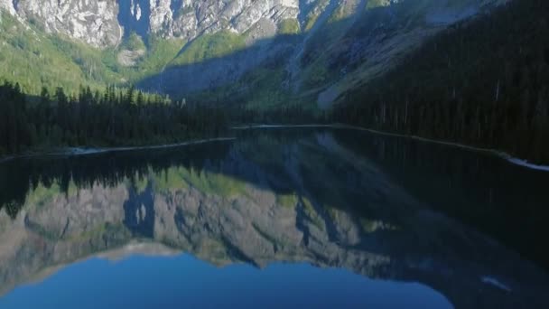 Vista Panorâmica Bela Paisagem Montanhosa — Vídeo de Stock