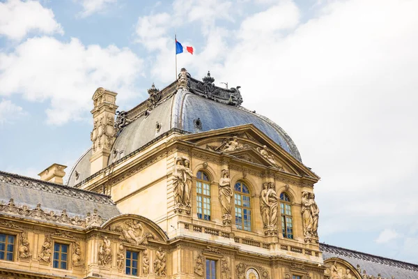 Das Historische Louvre Museum Paris Frankreich — Stockfoto