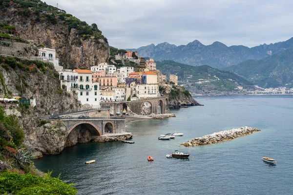 Costa Amalfitana Campania Italia — Foto de Stock