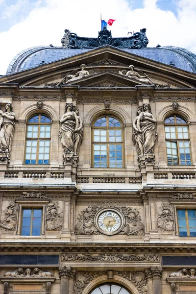 Das Historische Louvre Museum Paris Frankreich — Stockfoto
