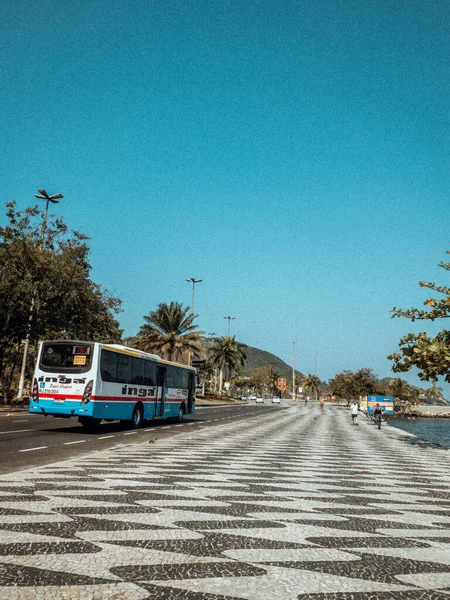 Rio Janeiro Brasilien August 2021 Eine Vertikale Aufnahme Einer Straße — Stockfoto